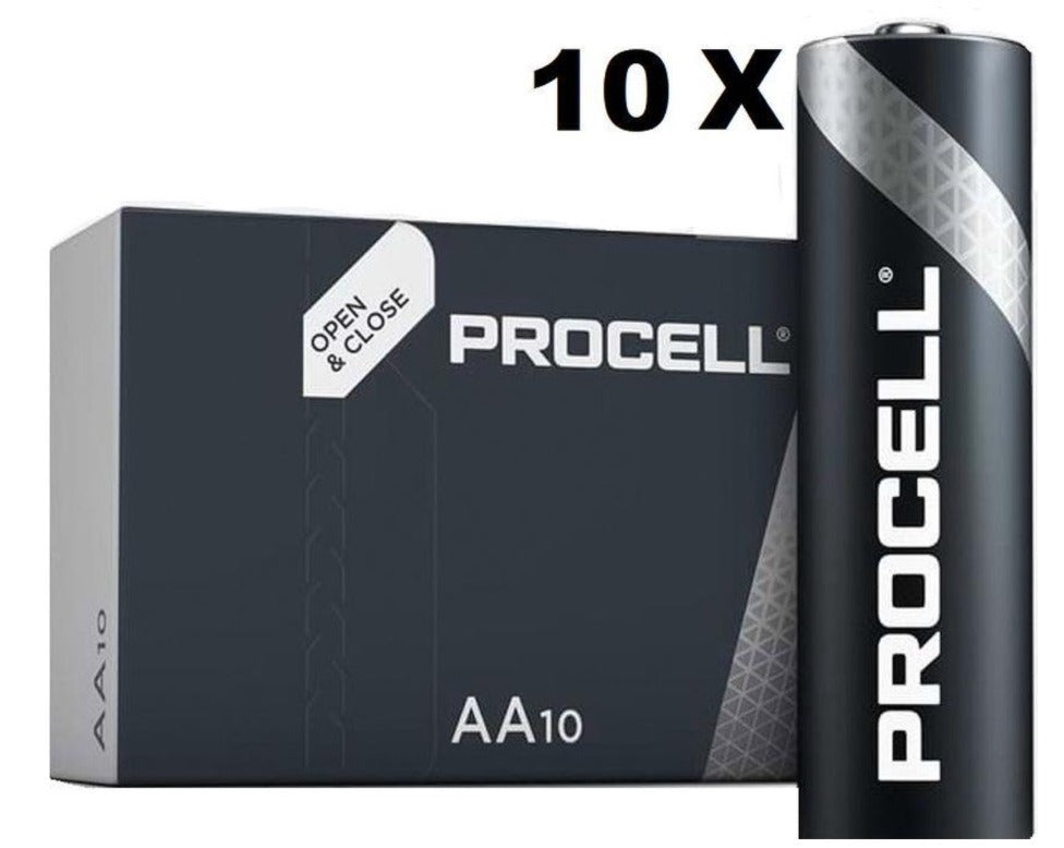 Procell Industrial AA batterij - 10 stuks Procell Industrial AA batterij - 10 stuks